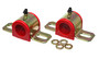 Energy Suspension 9.5164R - Universal Red 28.5mm Greasable Sway Bar Bushings