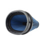 Injen X-1083-BB - NanoWeb Dry Air Filter 6.70x4.54 Oval neck/ 7.69 x 5.68 Base/ 7.25 Tall w/Barb Fit - 70 Pleat