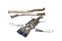 Injen SES1582TT - 17-19 Honda Civic Type-R 3in SS Cat-Back Exhaust w/ Dual Burnt Titanium Tips