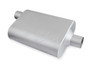 Flowmaster 42441-FM - FlowMonster Muffler; 2 Chamber; 2.25 in. Offset Inlet/2.25 in. Center Outlet; Case Dimensions 4 in. x 9.75 in. x 13 in.; 19 in. Overall Length; Aluminized Steel;