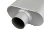 Flowmaster 43041-FM - FlowMonster Muffler; 2 Chamber; 3.00 in. Offset Inlet/3.00 in. Center Outlet; Case Dimensions 4 in. x 9.75 in. x 13 in.; 19 in. Overall Length; Aluminized Steel;