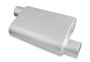 Flowmaster 43043-FM - FlowMonster Muffler; 2 Chamber; 3.00 in. Offset Inlet/3.00 in. Offset Outlet; Case Dimensions 4 in. x 9.75 in. x 13 in.; 19 in. Overall Length; Aluminized Steel;