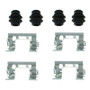 StopTech 117.33044 - Centric 11-18 Audi A6/A6 / Mercedes Benz E550 Quattro Front Disc Brake Hardware Kit