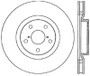 StopTech 120.44104CRY - 93-98 Toyota Supra Right Front Premium Cryostop Rotor