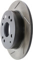 StopTech 126.40041SL - Power Slot 98-99 Acura CL / 98-02 Honda Accord Rear Left Slotted Rotor