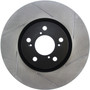 StopTech 126.40071SL - Power Slot 07-09 Acura MDX / 09-10 Honda Pilot Front Left Slotted Rotor