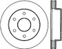 StopTech 126.66009CSR - 88-98 Chevy K1500/K2500 Cryo Slotted Front Right Sport Brake Rotor