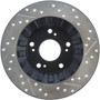 StopTech 127.40050R - 00-09 S2000 Slotted & Drilled Right Rear Rotor