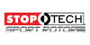 StopTech 127.40060L - 02-03 Honda Civic Si Hatchback Slotted & Drilled Left Rear Rotor