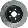 StopTech 127.58001R - 06-10 Jeep Commander / 06-10 Gr Cherokee (Exc SRT-8) Slotted & Drilled Front Right Rotor