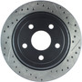 StopTech 127.58007L - Slotted & Drilled Sport Brake Rotor 11-15 Jeep Grand Cherokee (Excludes SRT8)