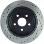 StopTech 127.58007L - Slotted & Drilled Sport Brake Rotor 11-15 Jeep Grand Cherokee (Excludes SRT8)