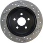 StopTech 127.63054R - 03-09 Chrysler PTCruiser Tur / 03-05 Dodge Neon SRT-4 Rear Right Slotted & Drilled Rotor