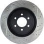 StopTech 127.63055L - Power Slot 03-06 & 08-10 Dodge Viper SRT-10 Drilled & Slotted Left Front Rotor