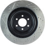 StopTech 127.63055L - Power Slot 03-06 & 08-10 Dodge Viper SRT-10 Drilled & Slotted Left Front Rotor