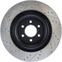 StopTech 127.63056L - Power Slot 01-06 & 08-10 Dodge Viper SRT-10 Drilled & Slotted Left Rear Rotor