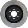 StopTech 127.63056L - Power Slot 01-06 & 08-10 Dodge Viper SRT-10 Drilled & Slotted Left Rear Rotor