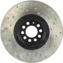 StopTech 128.33093R - 04-06 Audi TT Quattro / 04 VW Golf R32 AWD Drilled Right Front Rotor