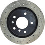 StopTech 128.34078R - 06 BMW 325 Series / 07-09 BMW 328 Series Drilled Right Rear Rotor