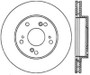 StopTech 128.40056CR - 02-06 Acura RSX (Excl. Type S) Cryo Cross Drilled Brake Rotor - Front Right