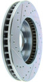 StopTech 227.62050L - Select Sport 93-97 Chevrolet Camaro / Pontiac Firebird Slotted and Drilled Left Front Rotor