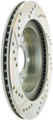 StopTech 227.62049L - Select Sport 93-97 Pontiac Firebird/93-97 Chevrolet Camaro Slotted/Drilled Left Rear Rotor