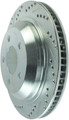 StopTech 227.62065R - Select Sport 98-02 Chevrolet Camaro / Pontiac Firebird Slotted and Drilled Right Rear Rotor