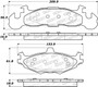 StopTech 308.02190 - Street Brake Pads