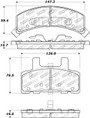 StopTech 308.03690 - Street Touring 88-91 GMC/Chevy C1200/C2500/K1500/K2500 Front Brake Pads