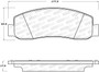 StopTech 308.13330 - Street Brake Pads - Rear