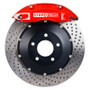 StopTech 83.054.4300.72 - 97-01 Acura Integra Type R Front BBK w/ ST-40 Red Calipers 328 x 28 Drilled Rotors