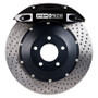 StopTech 83.055.4300.52 - 91-05 Acura NSX Front BBK w/Black ST-40 Calipers Drilled 328x28mm Rotors