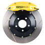 StopTech 83.895.4700.81 - 2015 VW GTI Front BBK w/ Yellow ST-40 Caliper Slotted 355x32 2pc Rotor
