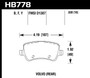 Hawk HB778Y.630 - LTS Disc Brake Pad; 0.630 Thickness;