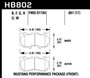 Hawk HB802U.661 - 15-17 Ford Mustang GT DTC-70 Race Front Brake Pads