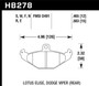 Hawk HB278F.465 - HPS Street Brake Pads