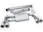 Borla Catback Exhaust System - 2008-2012 Subaru Impreza WRX STI Hatchback - 140312