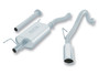 Borla Catback Exhaust w/Polished Tips - 2005-2012 Toyota Tacoma (4.0L V6) CC-SB/ EC-LB - 140160