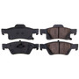 PowerStop 16-1498N - Power Stop 2021 Jeep Grand Cherokee Rear Z16 Evo Ceramic Brake Pads