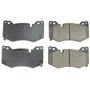 PowerStop 16-8009 - Power Stop 2020 Chevrolet Corvette Front Z16 Evolution Ceramic Brake Pads