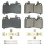 PowerStop 17-8007 - Power Stop 2020 Chevrolet Corvette Front Z17 Evolution Ceramic Brake Pads w/Hardware