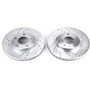 PowerStop AR8192XPR - Power Stop 07-08 Ford Edge Front Evolution Drilled & Slotted Rotors - Pair