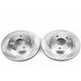 PowerStop AR8256XPR - Power Stop 04-05 Chevrolet Classic Front Evolution Drilled & Slotted Rotors - Pair
