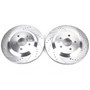 PowerStop AR85102XPR - Power Stop 04-07 Ford Freestar Rear Evolution Drilled & Slotted Rotors - Pair