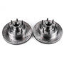 PowerStop AR8546XPR - Power Stop 99-07 Ford E-350 Super Duty Front Drilled & Slotted Rotor - Pair
