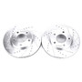 PowerStop AR8588XPR - Power Stop 01-07 Ford Escape Front Evolution Drilled & Slotted Rotors - Pair