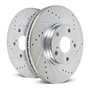 PowerStop AR8593XPR - Power Stop 03-05 Lincoln Aviator Rear Evolution Drilled & Slotted Rotors - Pair