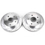 PowerStop AR8747XPR - Power Stop 00-01 Dodge Ram 1500 Front Evolution Drilled & Slotted Rotors - Pair