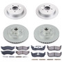 PowerStop CRK1919 - Power Stop 00-02 Ford Expedition Front & Rear Z17 Evolution Geomet Coated Brake Kit