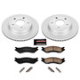 PowerStop CRK2167 - Power Stop 03-05 Dodge Ram 1500 Front Z17 Evolution Geomet Coated Brake Kit